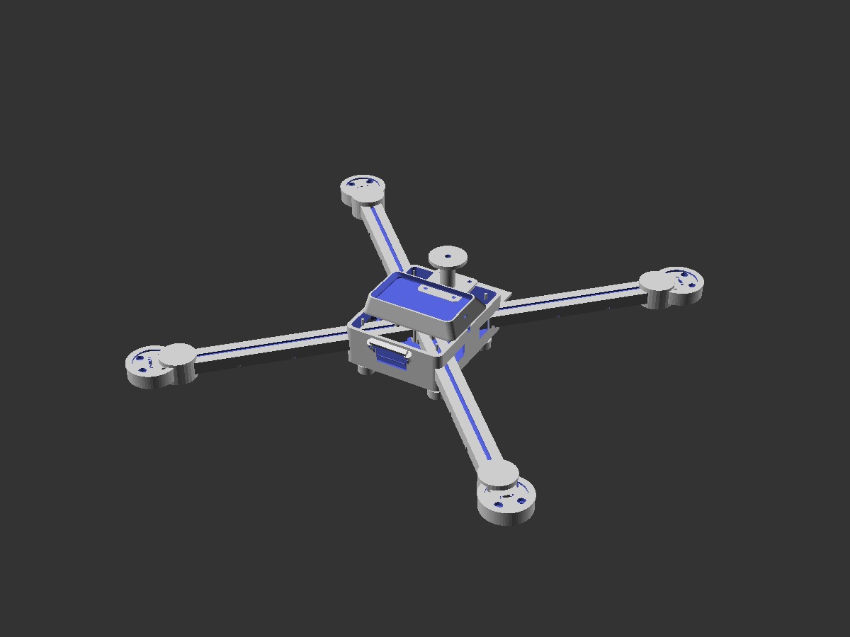 Copperhead drone frame