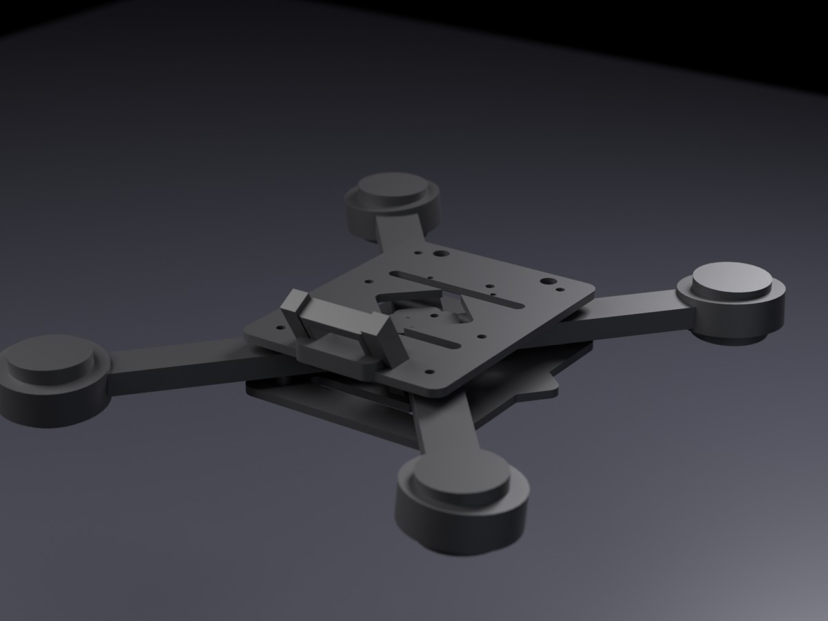 Diamondback drone frame